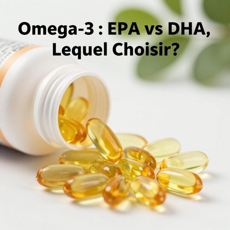 Omega-3 : EPA vs DHA, Lequel Choisir ?
